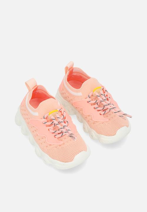 Pop Candy - Lace up sneakers - orange