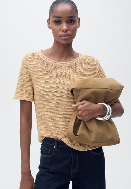 MANGO - Sweater Dorae - Medium Brown