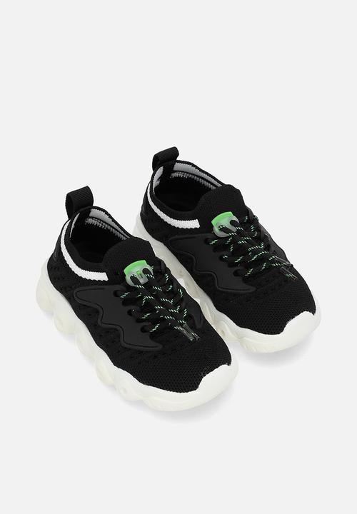 Pop Candy - Lace up sneakers - black
