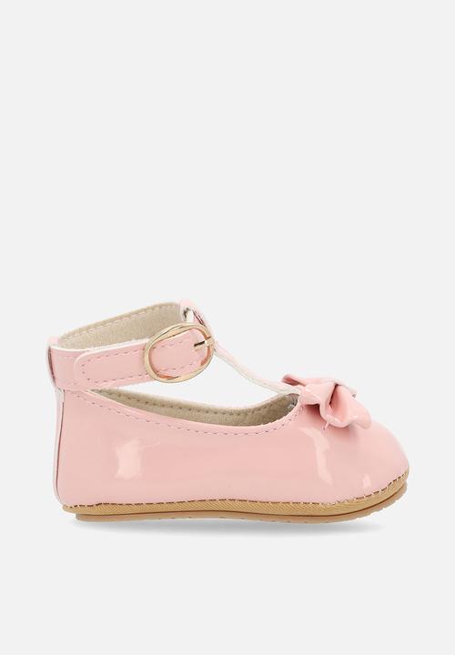 Pop Candy - T -bar ballet pumps - pink