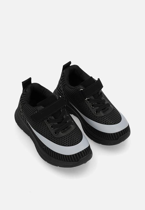 Pop Candy - Lace sneakers-black & grey