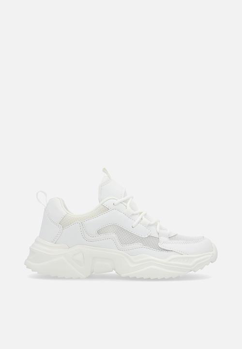 Pop Candy - Lace up sneakers - white multi