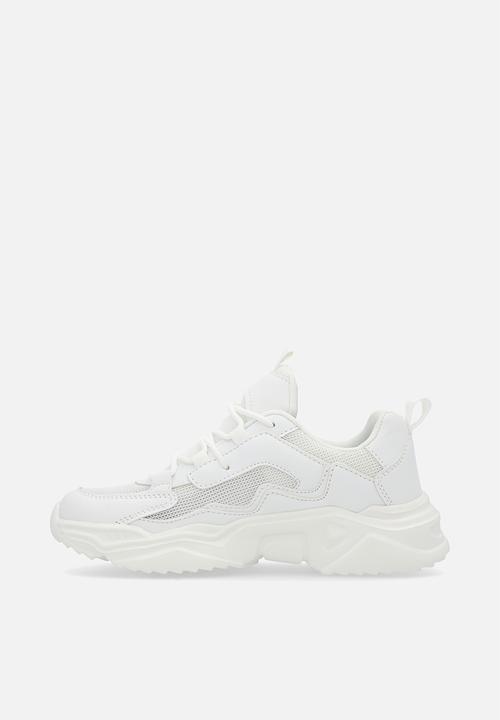 Pop Candy - Lace up sneakers - white multi
