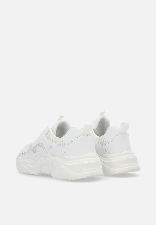 Pop Candy - Lace up sneakers - white multi