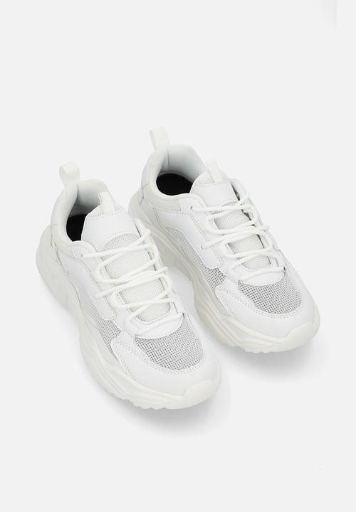 Pop Candy - Lace up sneakers - white multi
