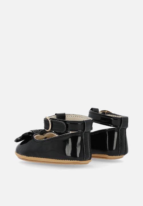 Pop Candy - T- bar ballet pumps - black