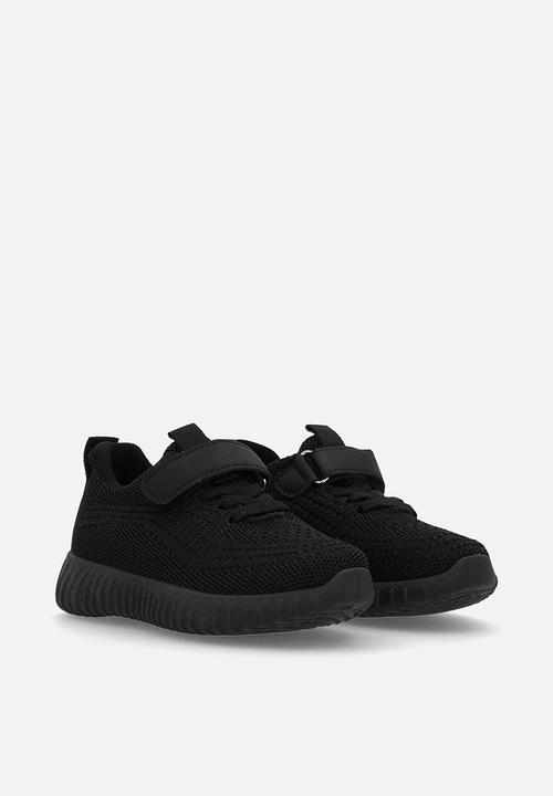 Pop Candy - Lace adjustable fastener sneakers - black