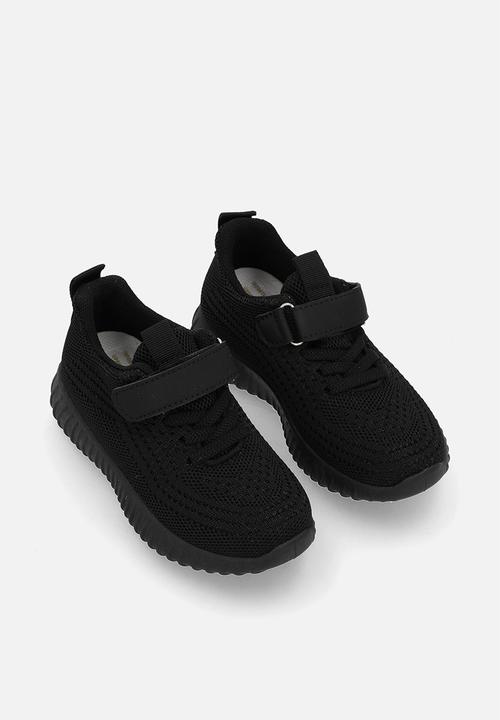 Pop Candy - Lace adjustable fastener sneakers - black