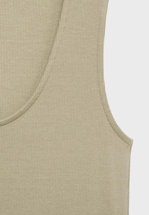 MANGO - Dress Valvi - Khaki