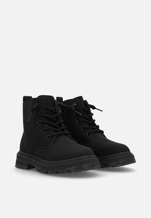 Pop Candy - Lace up boot - black