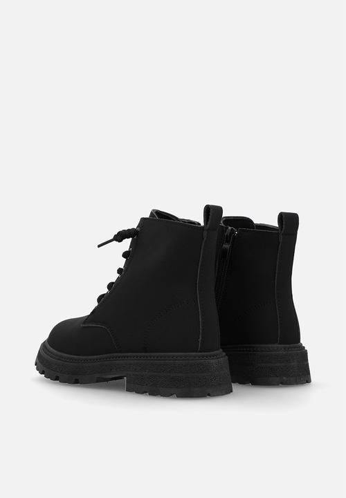 Pop Candy - Lace up boot - black