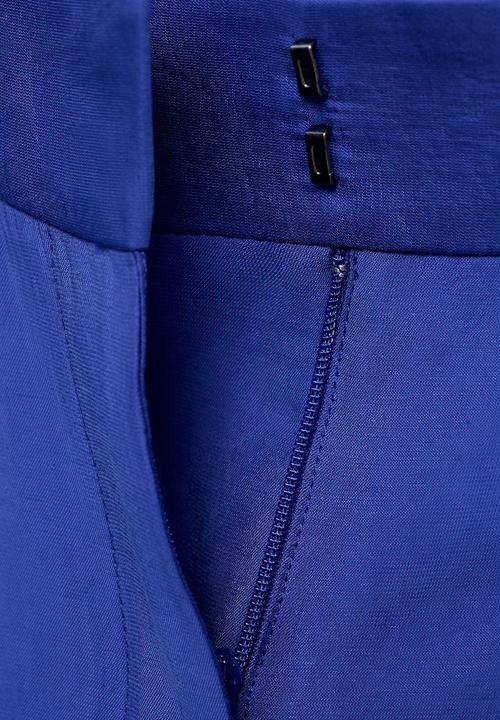 MANGO - Trousers Palma - Medium Blue