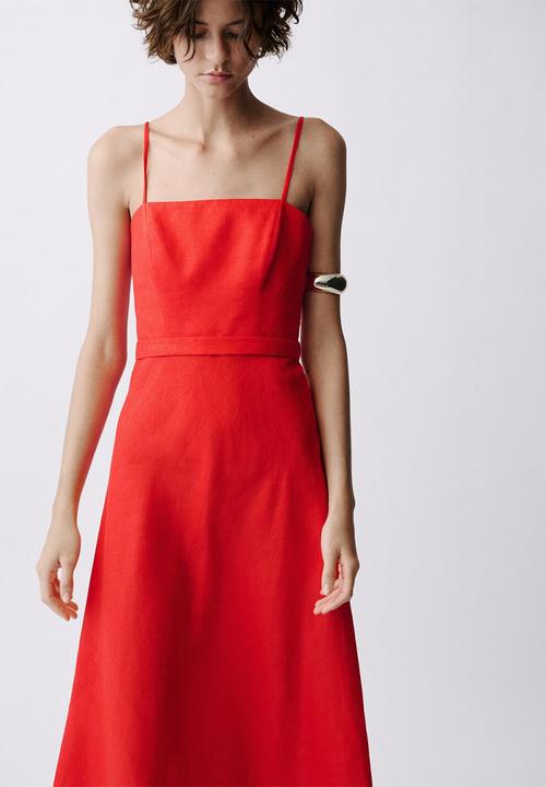 MANGO - Dress Nickie - Red