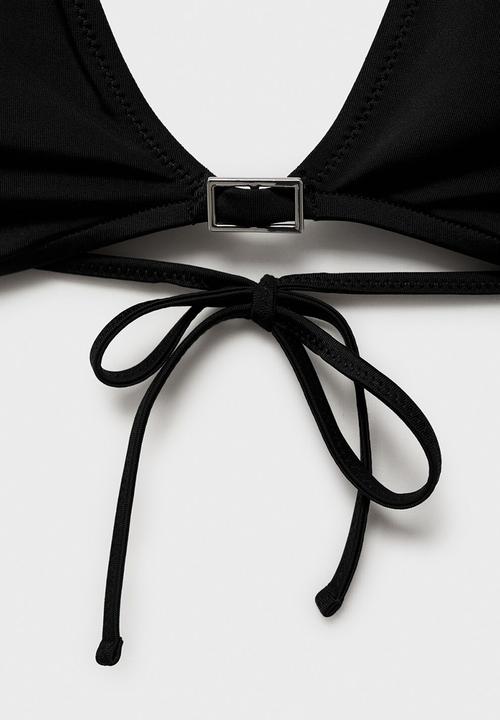 MANGO - Bikini Top Costa - Black
