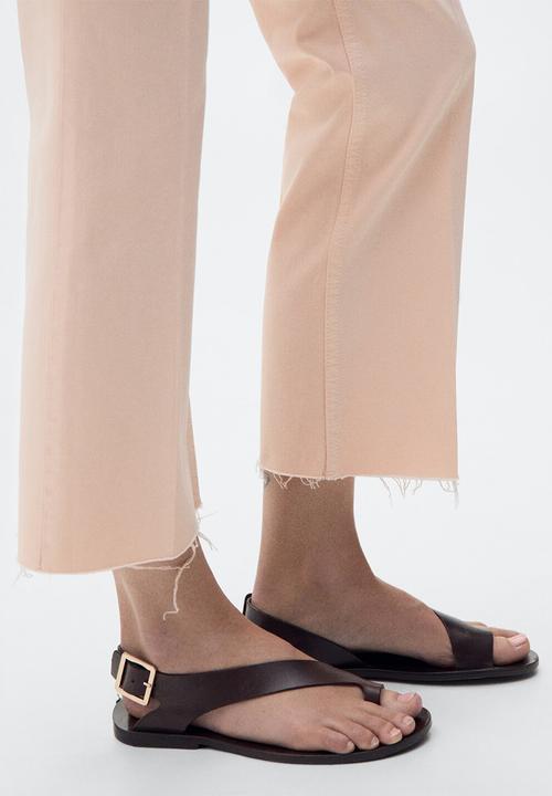 MANGO - Jeans Alex - Pink