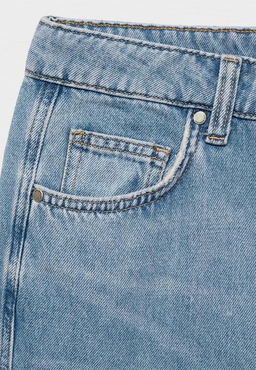 MANGO - Jeans Mila - Open Blue