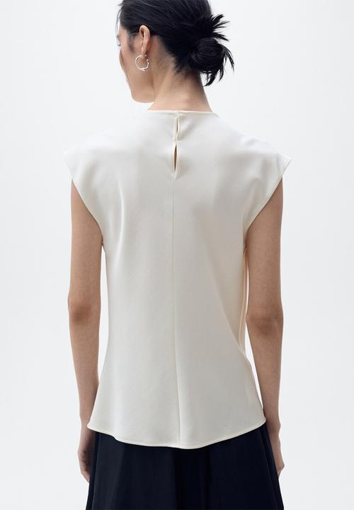 MANGO - Blouse Noelisi - Natural