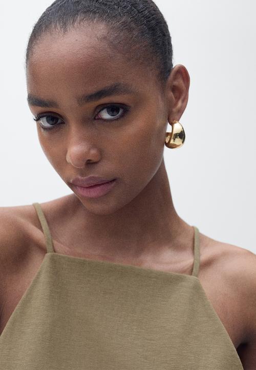 MANGO - Top Catleen - Khaki