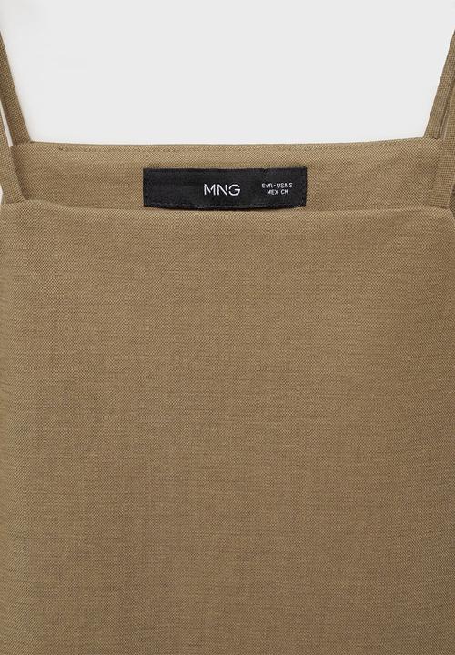 MANGO - Top Catleen - Khaki