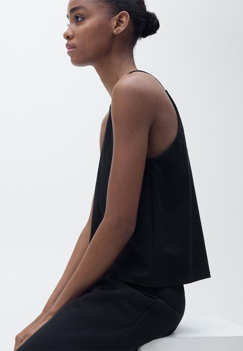 MANGO - Top Catleen - Black