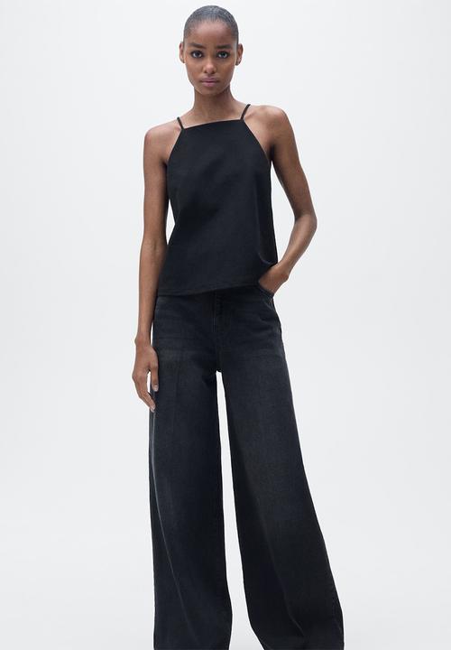 MANGO - Top Catleen - Black
