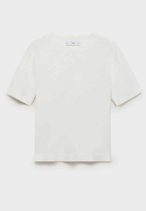 MANGO - Sweater Blanche - White