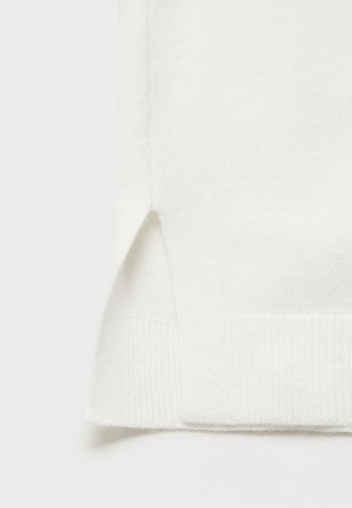 MANGO - Sweater Blanche - White
