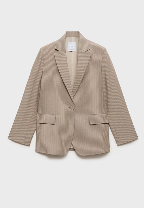 MANGO - Blazer Vivian - Medium Brown