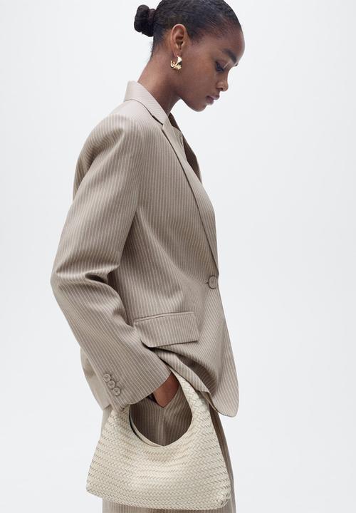MANGO - Blazer Vivian - Medium Brown