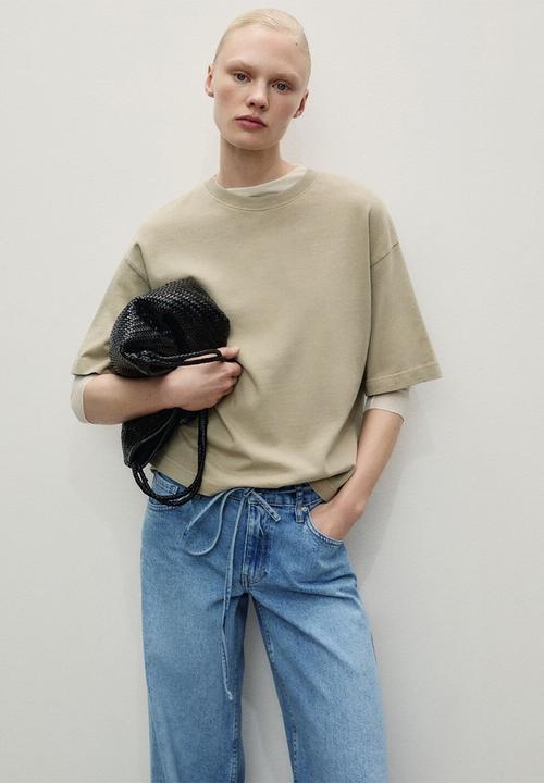MANGO - Jeans Olivia - Open Blue