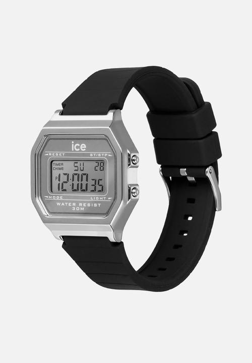 ICE Watch - ICE digit retro Watch - Black & Silver