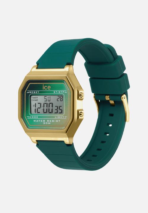 ICE Watch - ICE Digit Retro Watch - Verdigris glow