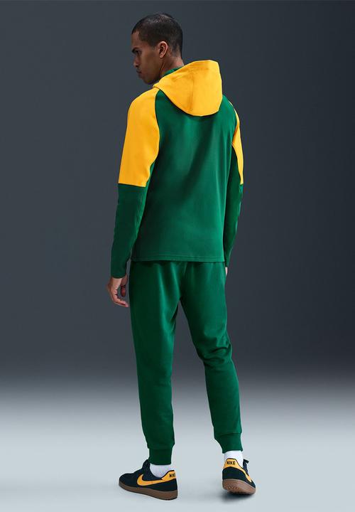 Spr Mnk Trn Hood Fz - Gorge Green/University Gold