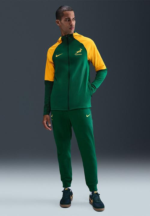 Spr Mnk Trn Hood Fz - Gorge Green/University Gold