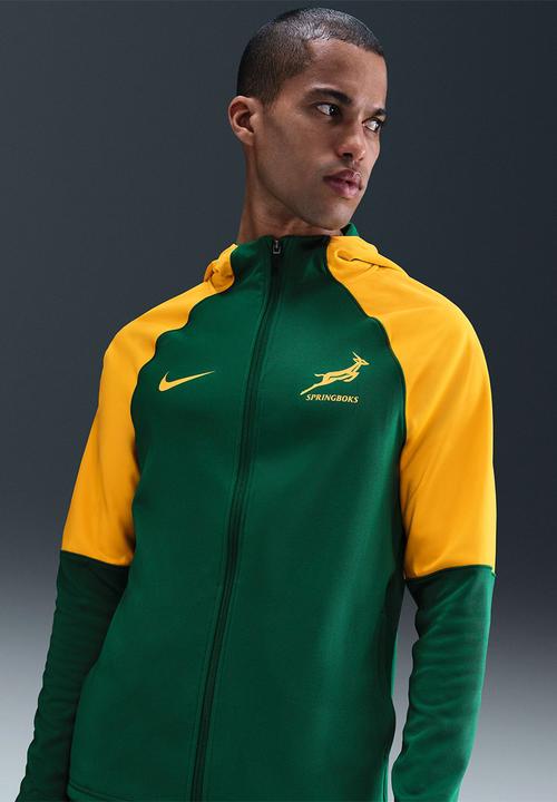 Spr Mnk Trn Hood Fz - Gorge Green/University Gold