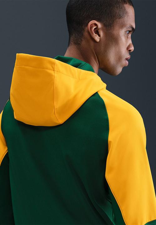 Spr Mnk Trn Hood Fz - Gorge Green/University Gold