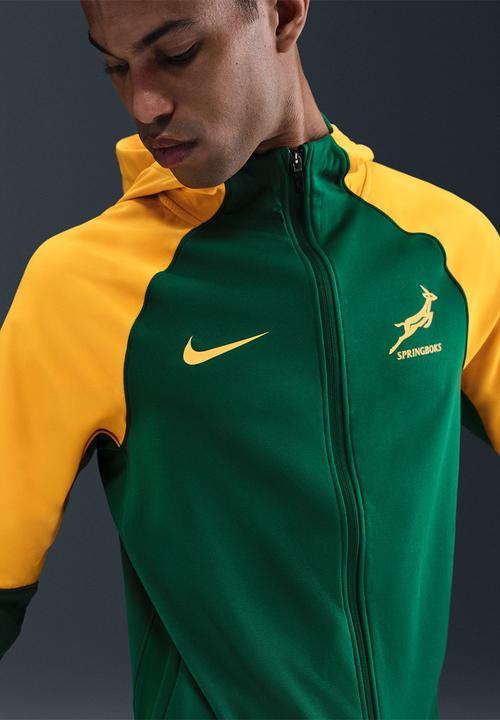 Spr Mnk Trn Hood Fz - Gorge Green/University Gold