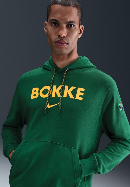 Nike - Springbok Men's 2025 Bokke Hoodie - Gorge Green/University Gold