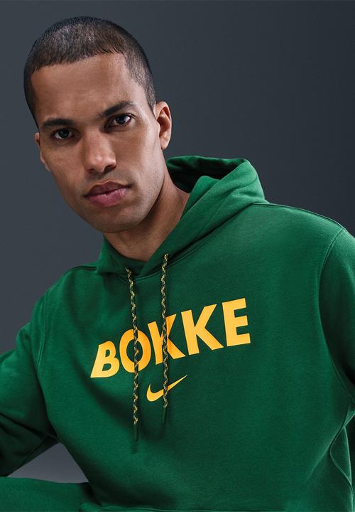 Nike - Springbok Men's 2025 Bokke Hoodie - Gorge Green/University Gold
