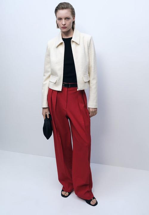 MANGO - Jacket Shelly - Light Beige