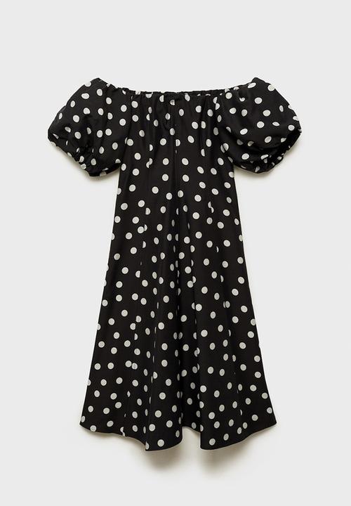 MANGO - Dress Mallorca - Black