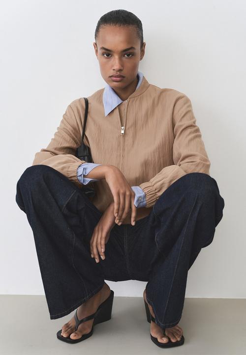 MANGO - Jacket Tuesday - Medium Brown