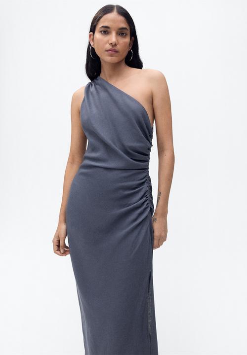 MANGO - Dress Naty3 - Medium Blue