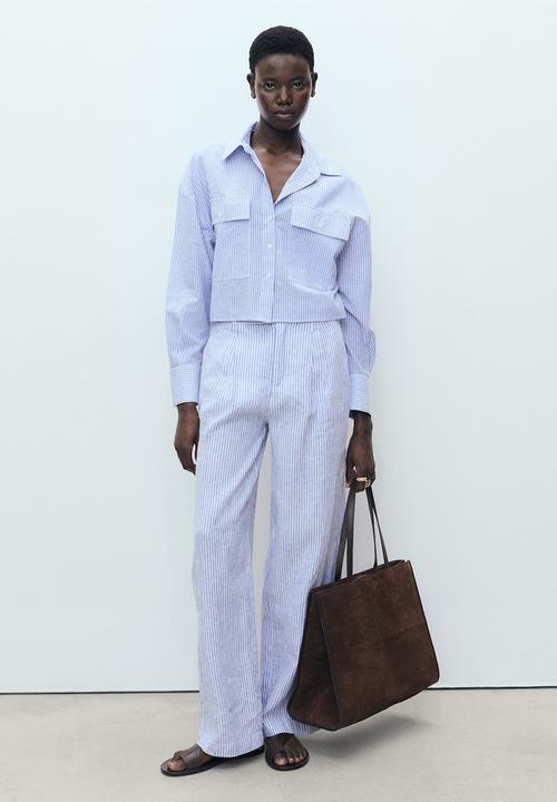 MANGO - Shirt Maneli - Medium Blue