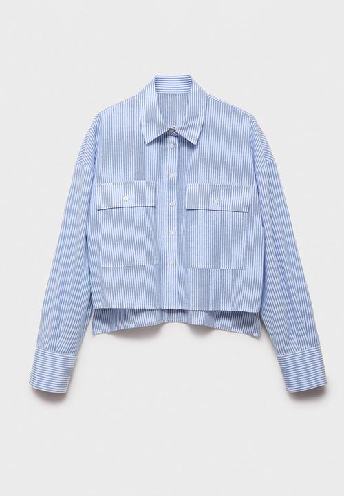 MANGO - Shirt Maneli - Medium Blue