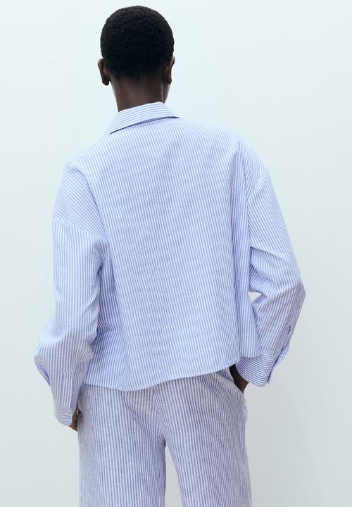 MANGO - Shirt Maneli - Medium Blue