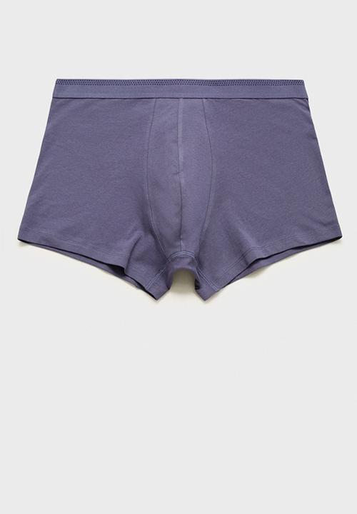 MANGO - Boxers TRUNKBLU - Navy