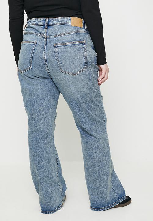 Cotton On - Plus curvy flare jean - mia blue
