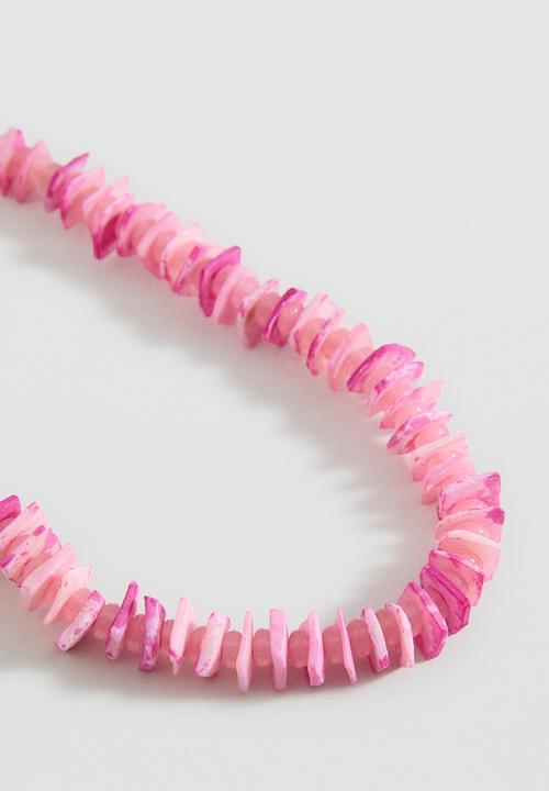 MANGO - Necklace Pinky - Pink