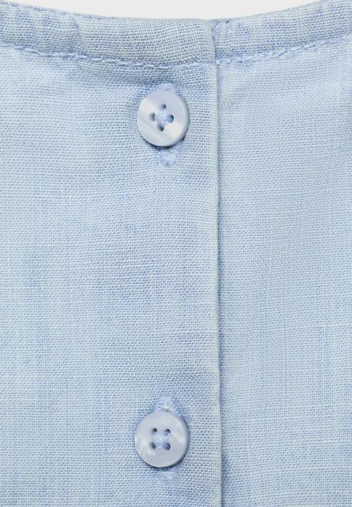 MANGO - Overall Ascain - Open Blue
